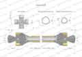 Wał przegubowo-teleskopowy 1650-2280mm 830Nm CE 2020 seria 6R Waryński-85615
