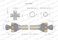Wał przegubowo-teleskopowy 860-1250mm 830Nm Z21 CE 2020 seria 6R Waryński-81319