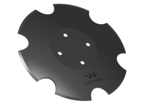 Talerz uzębiony fi 330 otwór 4x98 stal borowa WARYŃSKI R