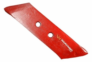 Dłuto, nakładka lemiesza obracalna prawa zastosowanie Vogel&Noot PK801101 Pług stal borowa WARYŃSKI