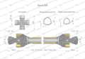 Wał przegubowo-teleskopowy 1010-1540mm 1240Nm Z21 CE 2020 seria 8R Waryński-90014
