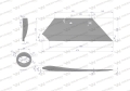 Lemiesz prawy 16" Overum Pług stal borowa Waryński-68423