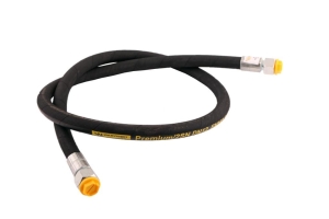 Przewód hydrauliczny 275 bar gwint DKR/DKR 1/2" BSP proste L-1500mm DN12-2SN (C11C11/211/13-1500) 27.5 Mpa