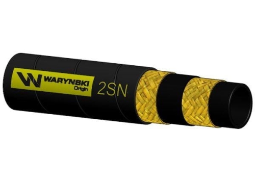 Wąż hydrauliczny do zakuwania DN12 2-oplotowy 275 Bar Waryński (sprzedawany po 100m)-72220