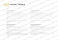 Joystick pod linki zakończone widełkami z 1 przełącznikiem (z przyciskiem na widełki IP-6029. JOYSTIKW) Waryński-74050