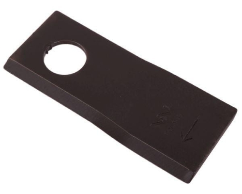 Nóż. nożyk kosiarka prawy 100x40x3mm otwór 19 zastosowanie 580290955 BCS Sipma WARYŃSKI ( sprzedawane po 25 )-71497