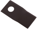 Nóż. nożyk kosiarka lewy 100x48x3mm otwór 19 zastosowanie 570419 Niemeyer WARYŃSKI ( sprzedawane po 25 )-71457