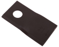 Nóż. nożyk kosiarka prawy 100x48x3mm otwór 19 zastosowanie 570418 Niemeyer WARYŃSKI ( sprzedawane po 25 )-71501