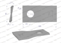 Nóż. nożyk kosiarka 100X49X4X21 lewy zastosowanie 100MEL 41962 434977 Marangon WARYŃSKI ( sprzedawane po 25 )-88674