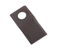 Nóż. nożyk kosiarka lewy 100X50X4mm otwór 21 zastosowanie RS100 Samasz WARYŃSKI ( sprzedawane po 25 )-71677