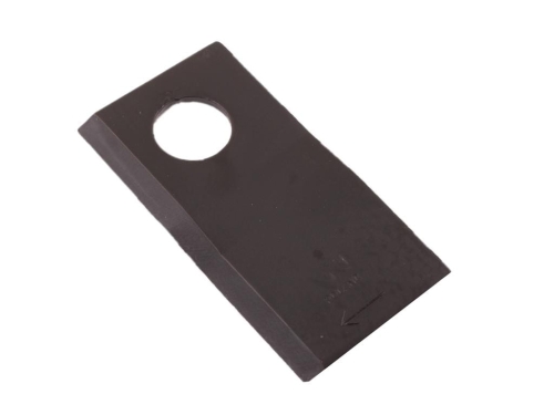 Nóż. nożyk kosiarka prawy 100X50X4mm otwór 21 zastosowanie RS100 Samasz WARYŃSKI ( sprzedawane po 25 )-71663