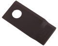 Nóż. nożyk kosiarka lewy 102x48x4mm otwór 19 zastosowanie 570447 Niemeyer WARYŃSKI ( sprzedawane po 25 )-71353