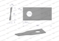 Nóż. nożyk kosiarka prawy 106x48x3mm otwór 21 zastosowanie 1042670 Claas WARYŃSKI ( sprzedawane po 25 )-71342