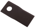 Nóż. nożyk kosiarka lewy 107x48x4mm otwór 18.5 zastosowanie 90261559 99361559 Vicon WARYŃSKI ( sprzedawane po 25 )-71311