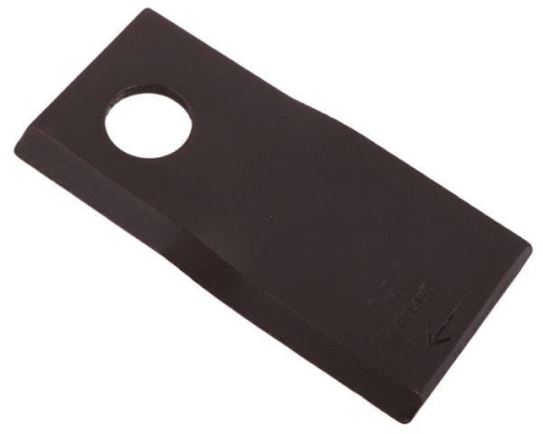 Nóż. nożyk kosiarka prawy 107x50x4mm otwór 19 zastosowanie 13800032 JF-Stoll WARYŃSKI ( sprzedawane po 25 )-71373