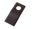 Nóż. nożyk kosiarka gięty 108x46x3mm otwór 21 zastosowanie CM120-108 PZ WARYŃSKI ( sprzedawane po 25 )-71659