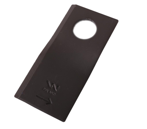 Nóż. nożyk kosiarka lewy 108X50X3mm otwór 21 zastosowanie RF 108/3 Famarol WARYŃSKI ( sprzedawane po 25 )-71613