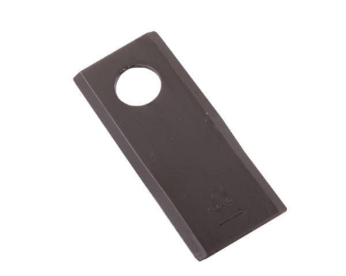 Nóż. nożyk kosiarka lewy 110x48x3mm otwór 21 zastosowanie 108L Galfre WARYŃSKI ( sprzedawane po 25 )-71638