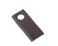 Nóż. nożyk kosiarka lewy 110X48X4mm otwór 21 zastosowanie RF 110/4 Famarol WARYŃSKI ( sprzedawane po 25 )-71632