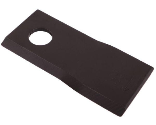 Nóż. nożyk kosiarka prawy 114x48x4mm otwór 19 zastosowanie 13800015 JF-Stoll WARYŃSKI ( sprzedawane po 25 )-71395