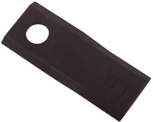 Nóż. nożyk kosiarka lewy 115x45x4mm otwór 18.25 zastosowanie 55906000 CC23499 Kuhn WARYŃSKI ( sprzedawane po 25 )-71303