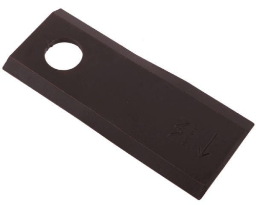 Nóż. nożyk kosiarka prawy 115x45x4mm otwór 18.25 zastosowanie 55906100 CC23500 Kuhn WARYŃSKI ( sprzedawane po 25 )-71355