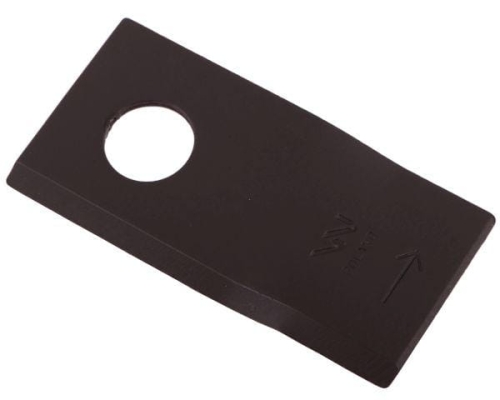 Nóż. nożyk kosiarka lewy 94x48x3mm otwór 19 zastosowanie 570409 Niemeyer Kverneland WARYŃSKI ( sprzedawane po 25 )-71495