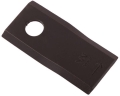 Nóż. nożyk kosiarka lewy 95x45x3.5mm otwór 16.25 zastosowanie CC20500 New Holland WARYŃSKI ( sprzedawane po 25 )-71307