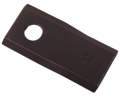 Nóż. nożyk kosiarka lewy 95x46x3,5mm otwór 16.25 zastosowanie 56151210 Kuhn WARYŃSKI ( sprzedawane po 25 )-71433