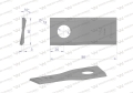 Nóż. nożyk kosiarka prawy 96x40x3mm otwór 19 zastosowanie 16502726 Deutz Fahr Kverneland WARYŃSKI ( sprzedawane po 25 )-71330