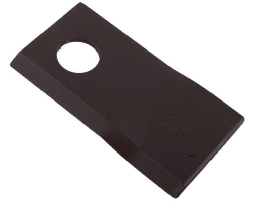 Nóż. nożyk kosiarka prawy 97x48x4mm otwór 19 zastosowanie 13800024 JF-Stoll WARYŃSKI ( sprzedawane po 25 )-71503