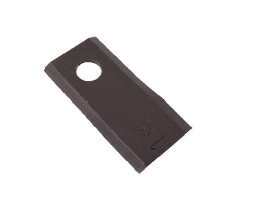 Nóż. nożyk kosiarka prawy 98X46X3.5mm otwór 16.5 zastosowanie 40490005 Morra WARYŃSKI ( sprzedawane po 25 )-71591