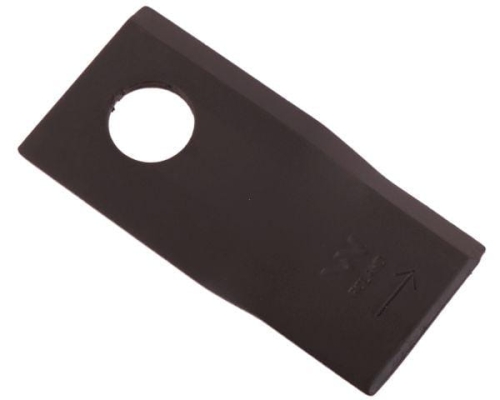 Nóż. nożyk kosiarka lewy 98x48x4mm otwór 19 zastosowanie 153171311 SIP WARYŃSKI ( sprzedawane po 25 )-71301