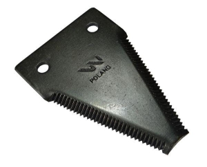 Nóż żniwny ostrza ząbkowane listwa do kosiarek czołowych, listwy boczne do rzepaku WARYŃSKI ( sprzedawane po 30 )