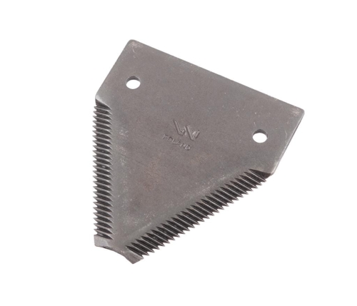 Nóż żniwny 84x76x2.8mm otwór 5.5 zastosowanie K343901 600-RS41826 1664390 MacDon Kilberry WARYŃSKI ( sprzedawane po 25 )-71617