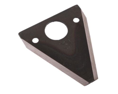 Nóż żniwny 90x76x3mm otwór 6.5 zastosowanie D18 Fortschritt WARYŃSKI ( sprzedawane po 25 )-71605