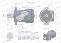 Silnik hydrauliczny orbitalny WMR 40 cm3/obr (100 bar / max.200 bar) Waryński-82103