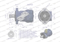 Silnik hydrauliczny orbitalny WMR 50 cm3/obr (140 bar / max.200 bar) Waryński-78671