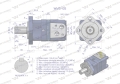 Silnik hydrauliczny orbitalny WMS 125 cm3/obr (175 bar / max.225 bar) Waryński-78791