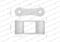 Ogniwo łańcucha S55 Waryński ( sprzedawane po 5 )-73667