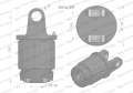 Sprzęgło zapadkowe wału Seria 3R 500 Nm - 1 3/8 Z6 WARYŃSKI-81765