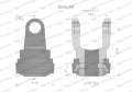 Widłak z pierścieniem 1 3/8 Z21 - 30.2X79.4 Seria 5R CE2020 Waryński-81561