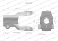 Widłak na wpust 8 śr.otw.25mm - 27X74.6 Seria 3R Waryński-85716