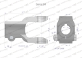 Widłak na wpust 10 śr.otw.30mm - 27X74.6 Seria 3R Waryński-85651