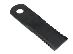 Nóż obrotowy rozdrabniacz słomy sieczkarnia uzębiony 173x50x4.5mm otwór 20 zastosowanie 84068444 New Holland WARYŃSKI ( sprzedawane po 25 )