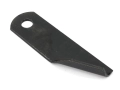 Nóż obrotowy rozdrabniacz słomy sieczkarnia podgięty 173x50x4.5mm otwór 18 zastosowanie 87031976 New Holland WARYŃSKI ( sprzedawane po 25 )-88698