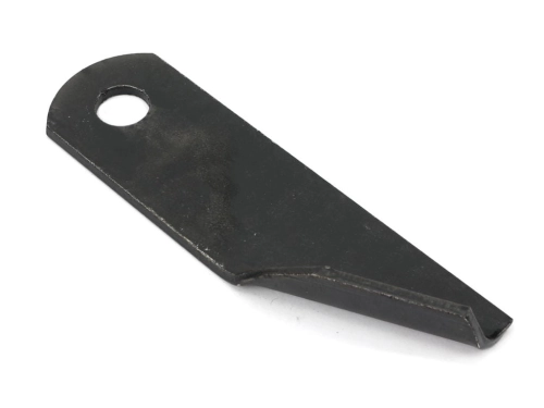 Nóż obrotowy rozdrabniacz słomy sieczkarnia podgięty 173x50x4.5mm otwór 18 zastosowanie 87031976 New Holland WARYŃSKI ( sprzedawane po 25 )-88698