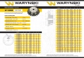 Koło zębate hartowane z kołnierzem 06B-1 (R1 3/8) Z-28 Waryński-78313