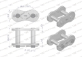 Zamek łańcucha wzmocnionego Z28A-1 ANSI A 140 (R1 1.3/4) Waryński-72661