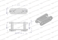 Zamek łańcucha CA555 Waryński ( sprzedawane po 5 )-74458
